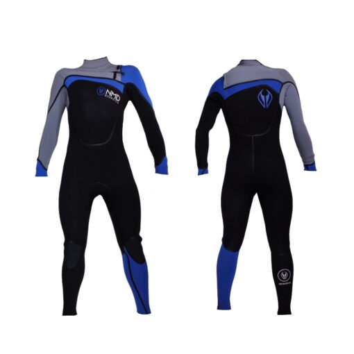 Traje Neopreno NMD Black - Blue 4/3 mm