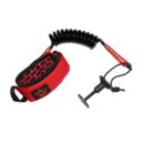 Leash VS 8 mm Black-Red- cordon Black