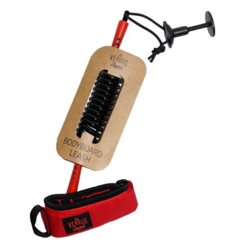Leash VS 8 mm Black-Red- cordon Black - Imagen 2