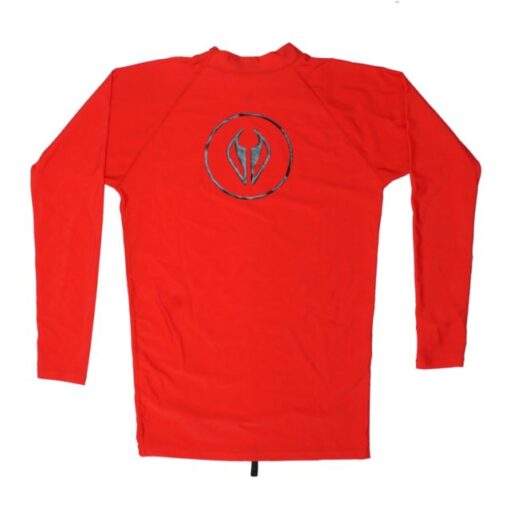 Lycra M/Larga Niño NMD Rojo - Logo Negro - Imagen 2