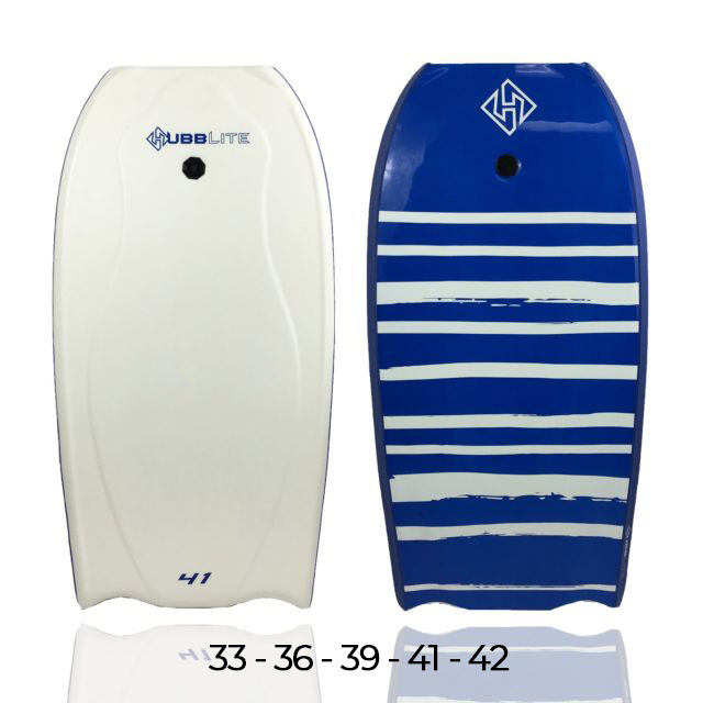 Bodyboard  EPS HUBB LITE White-Blue