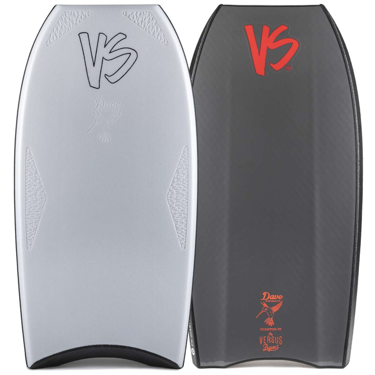 Bodyboard PP VS DAVE WINCHESTER QUANTUM CT TP GRIP TECH White- Metal Grey