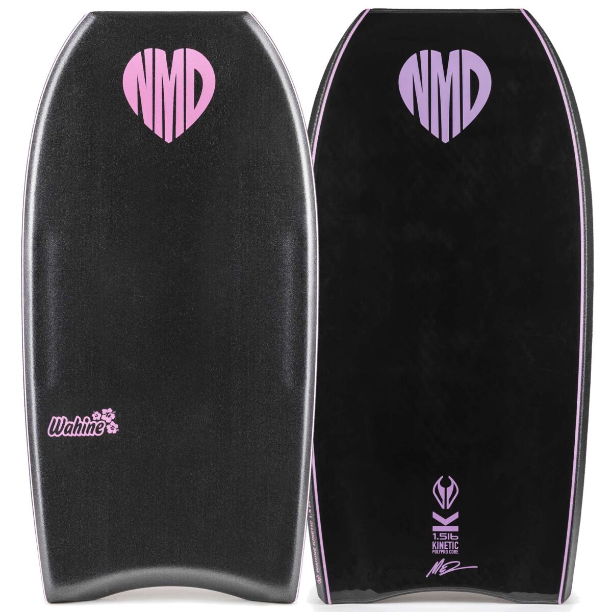 Bodyboard PP NMD WAHINE CT Black-Black