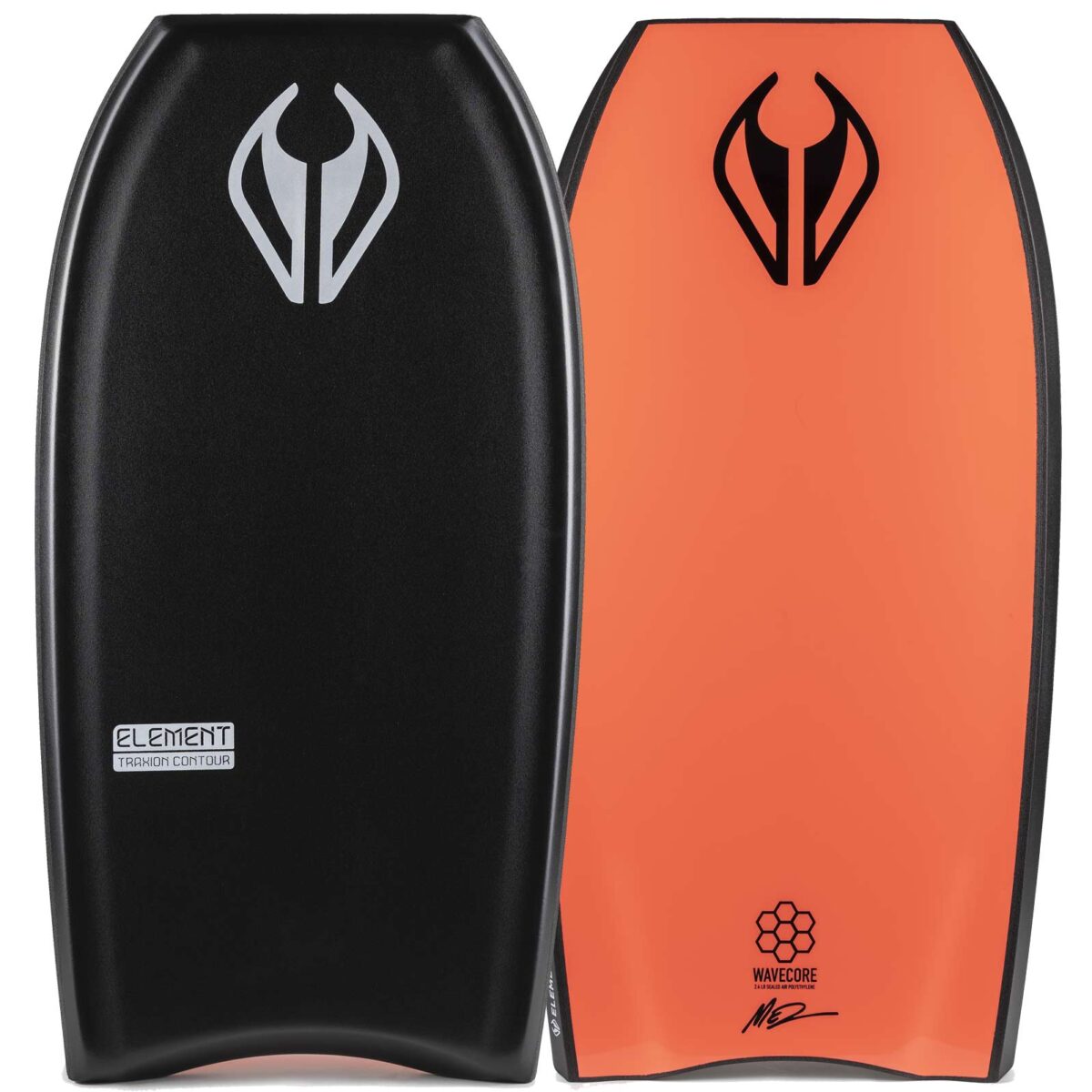 Bodyboard PE NMD ELEMENT Black-Red