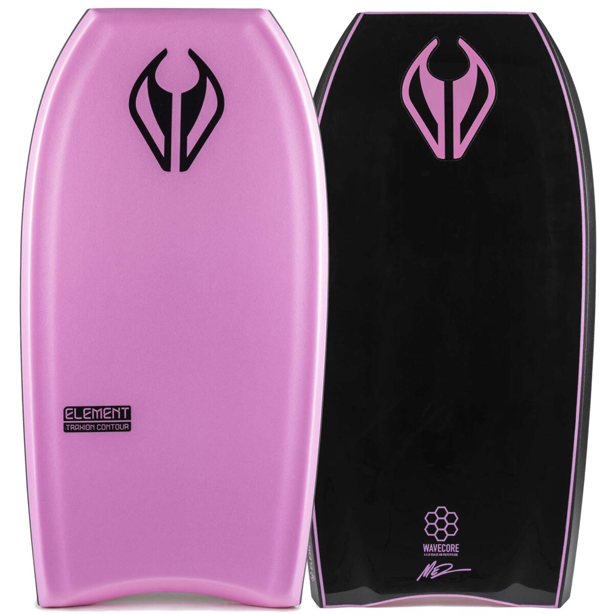 Bodyboard PE NMD ELEMENT Pink -Black