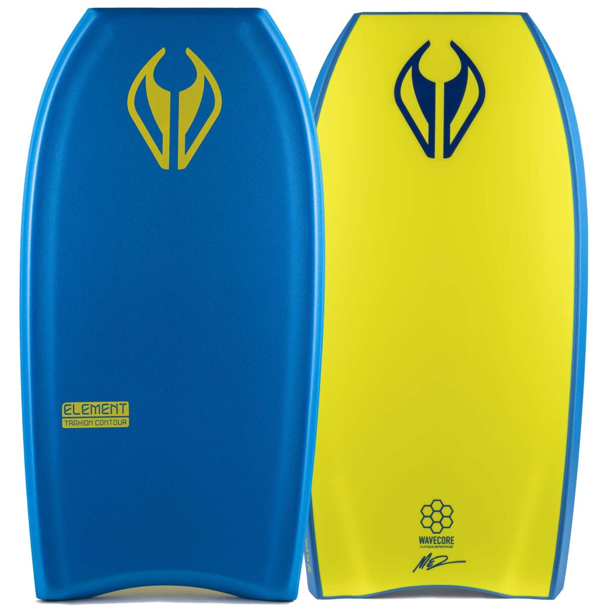 Bodyboard PE NMD ELEMENT Royal Blue -Fluro Yellow