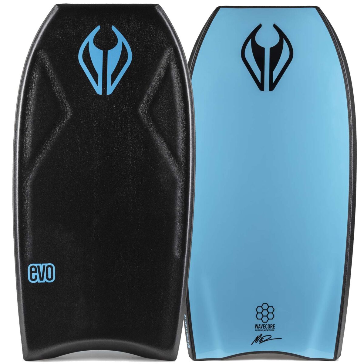 Bodyboard PE NMD EVO Black-Aqua Blue