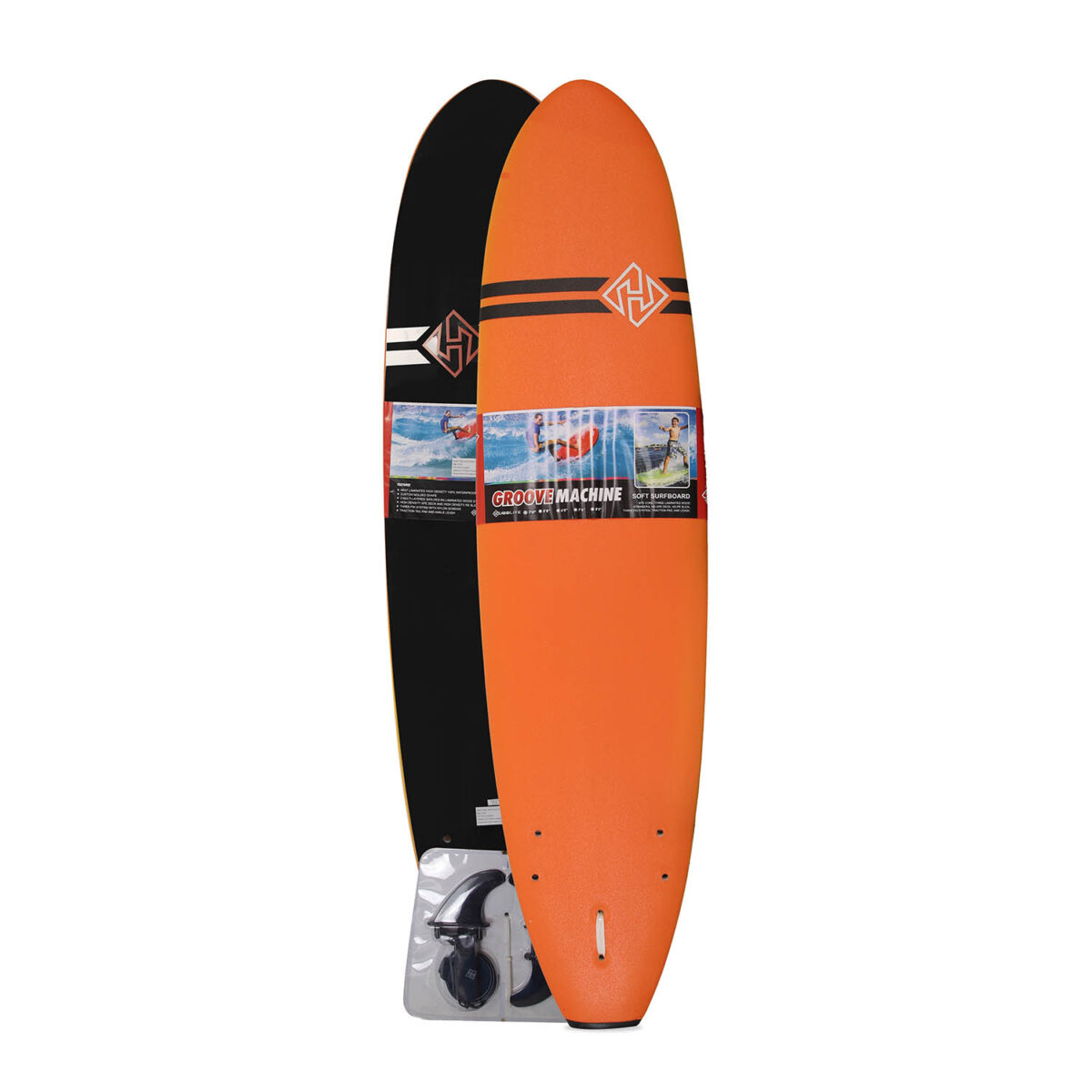 SoftBoard HUBB  7" Orange-Black