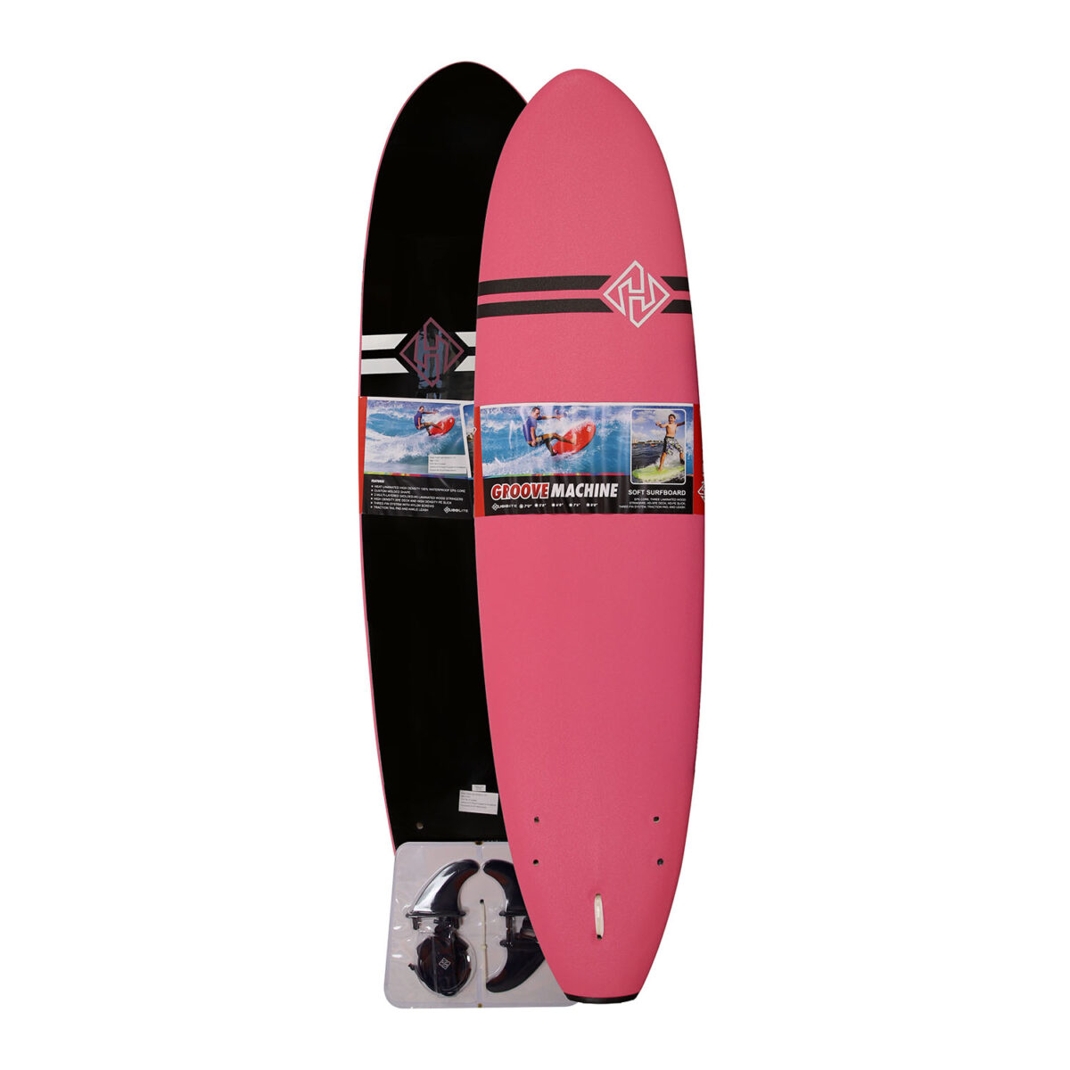 SoftBoard HUBB  7" Pink-Black