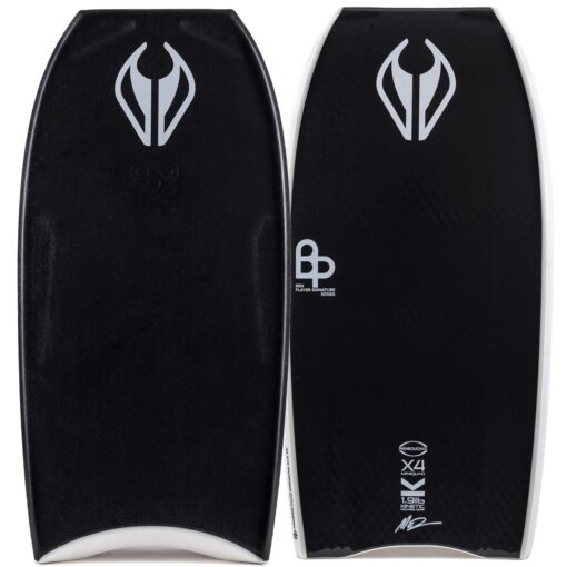 Bodyboard PP NMD Ben Player ProRide X4 MiniQuad K19 Crescent Black - Black