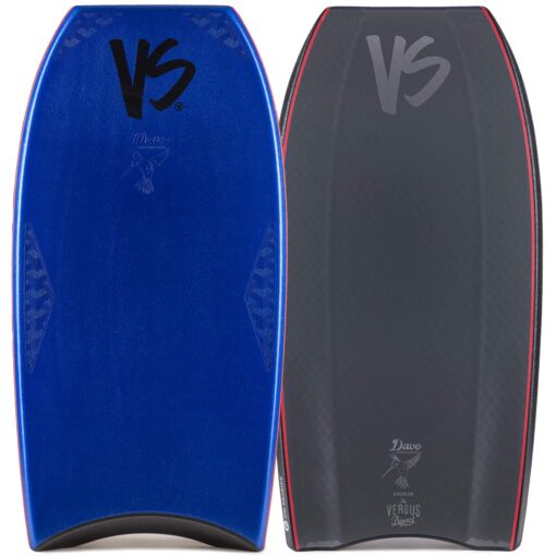 Bodyboard PP VS Dave Winchester Proride Griptech Tail Piece Dark Blue - Dark Grey