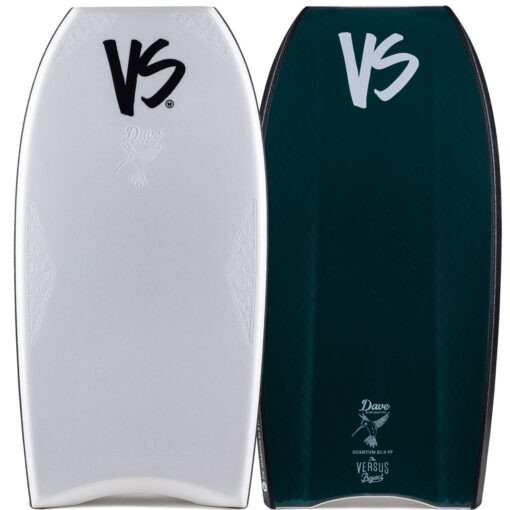 Bodyboard VS PP Dave Winchester Quantum k19 Crescent Griptech White - Mallard Green
