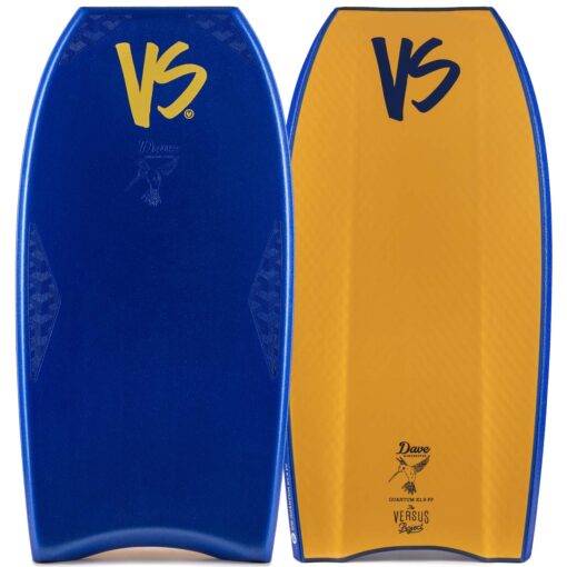 Bodyboard VS PP Dave Winchester Quantum k19 Crescent Griptech Dark Blue - Tangerine