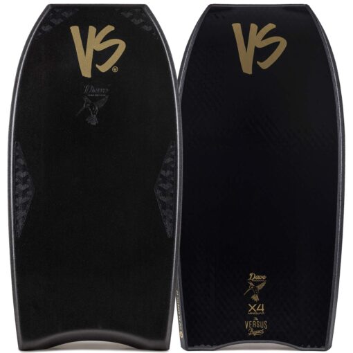 Bodyboard PP VS Dave Winchester K19 X4 MiniQuad Griptech Black - Black