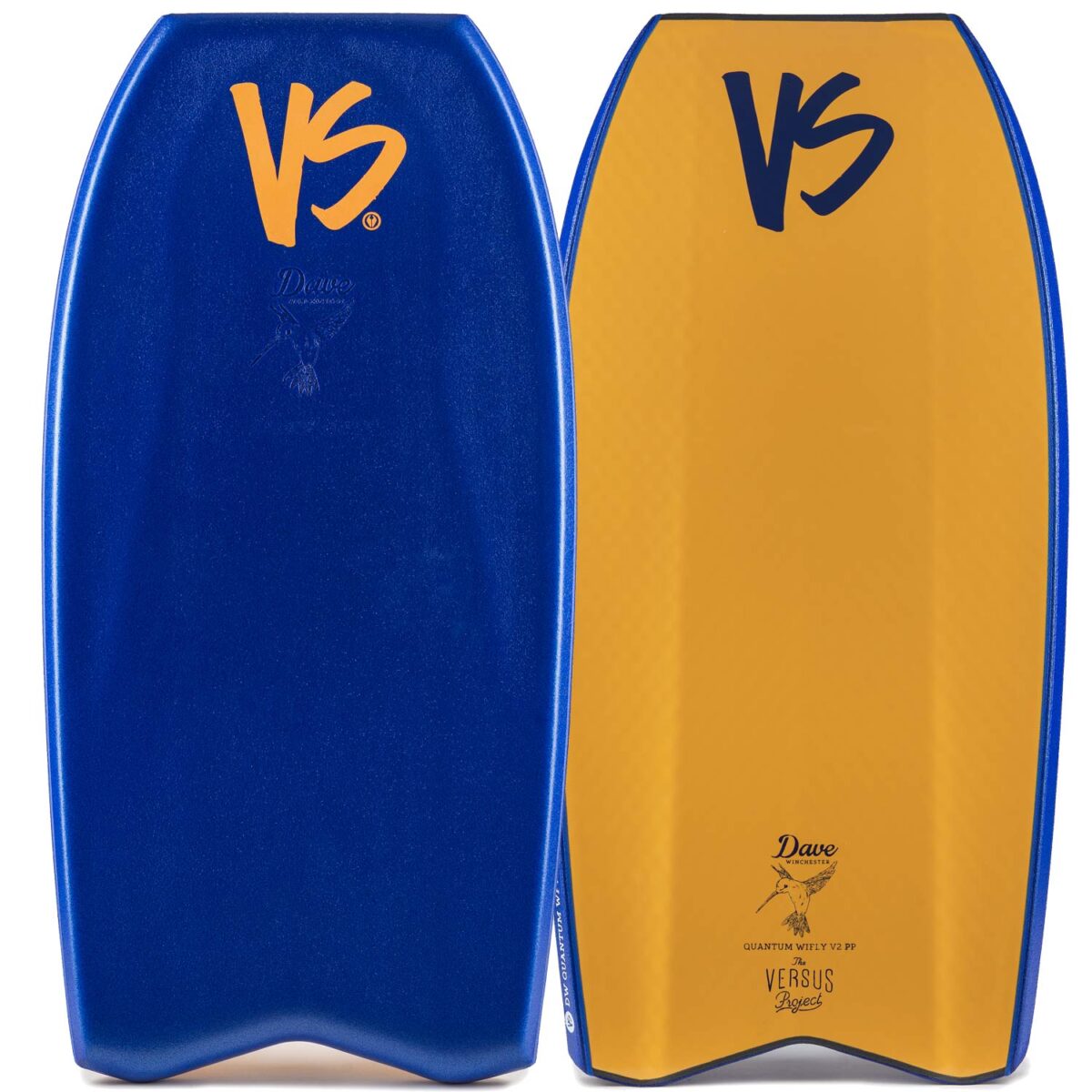 Bodyboard VS PP Dave Winchester Quantum k19 Wifly V2 3DC Dark Blue - Tangerine