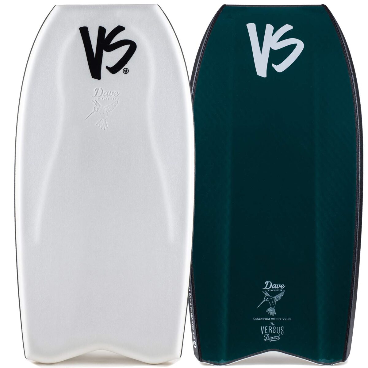 Bodyboard VS PP Dave Winchester Quantum k19 Wifly V2 3DC White - Mallard Green