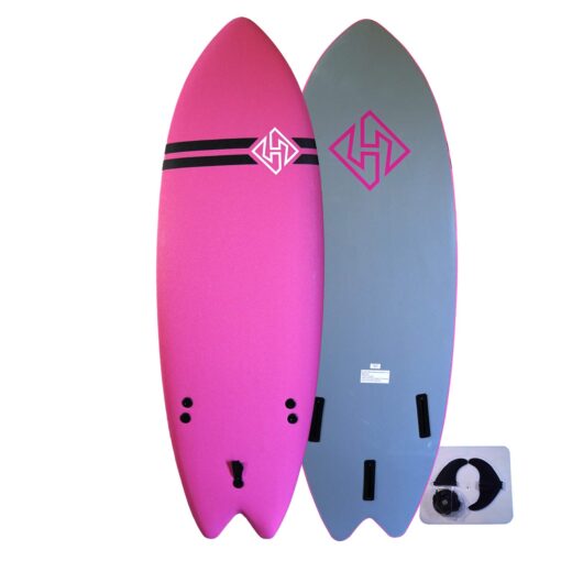 SoftBoard HUBB  5"8 Pink - Grey