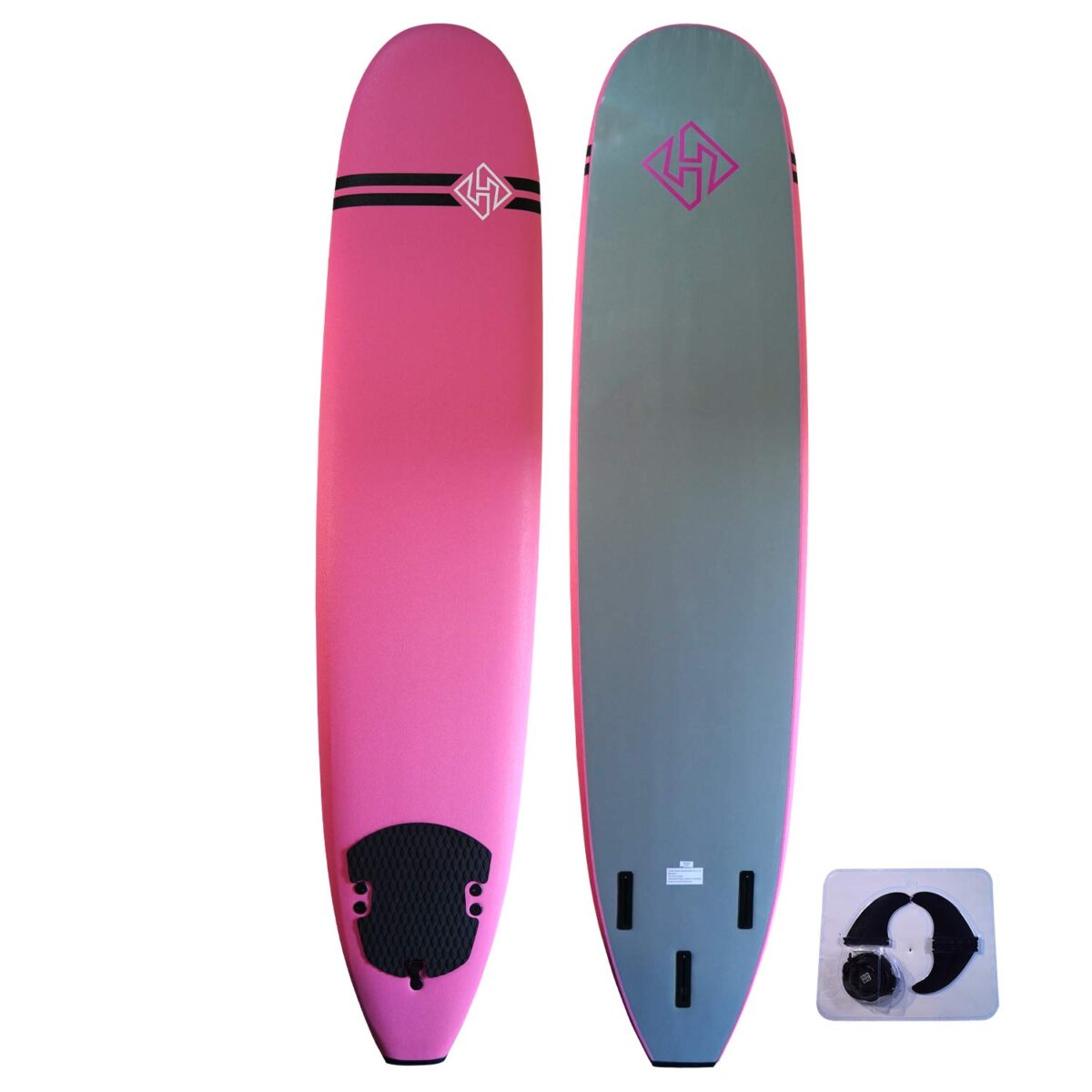 SoftBoard HUBB  9" Pink - Grey