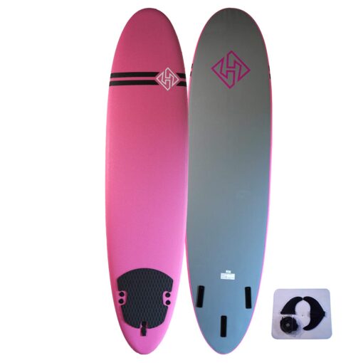 SoftBoard HUBB  7"6 Pink - Grey