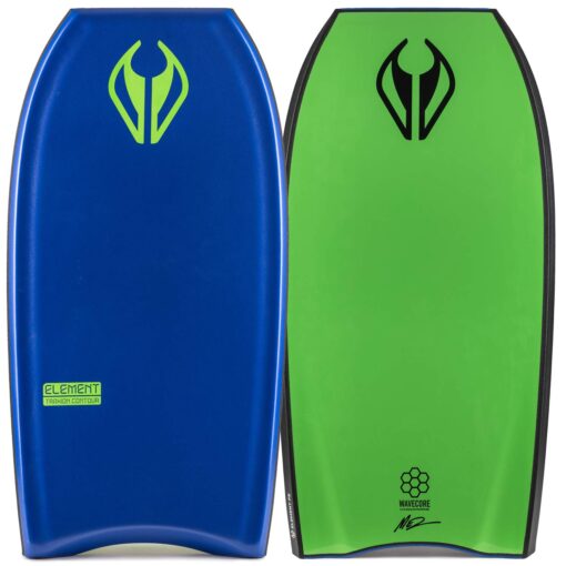 Bodyboard PE NMD ELEMENT Dark Blue - Bright Green