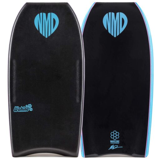 Bodyboard PE NMD WAHINE CT 2Stringer Mesh Black - Black