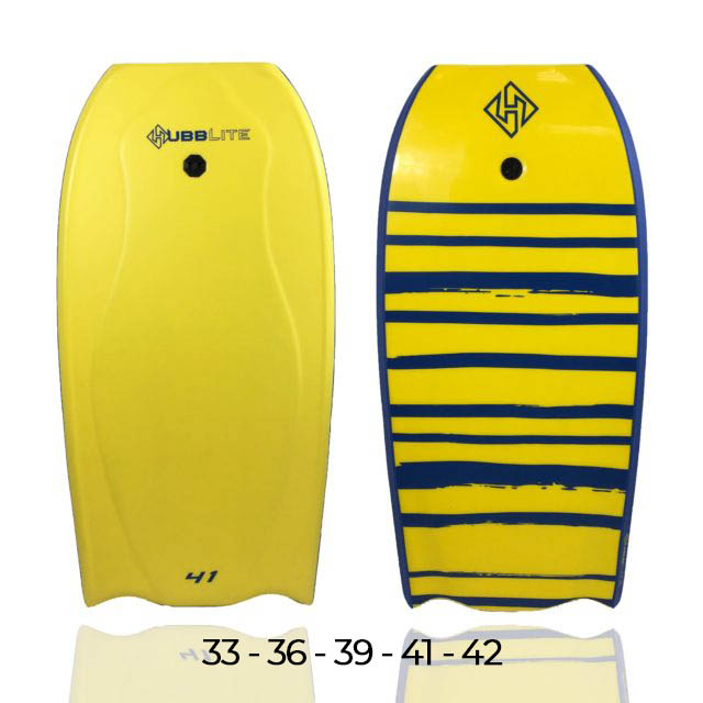 Bodyboard  EPS HUBB LITE Yellow-Yellow