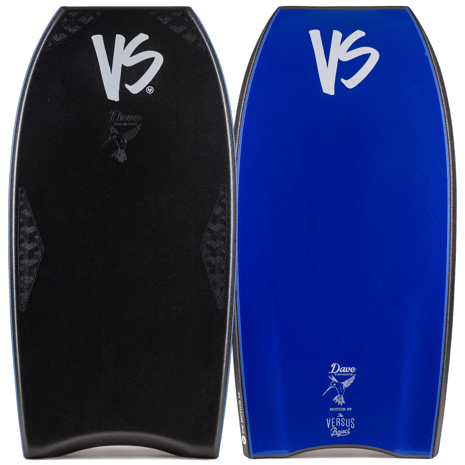 Bodyboard PP VS DAVE WINCHESTER MOTION CT K19 MESH 2 STR GRIPTECH Black - Dark Navy Blue