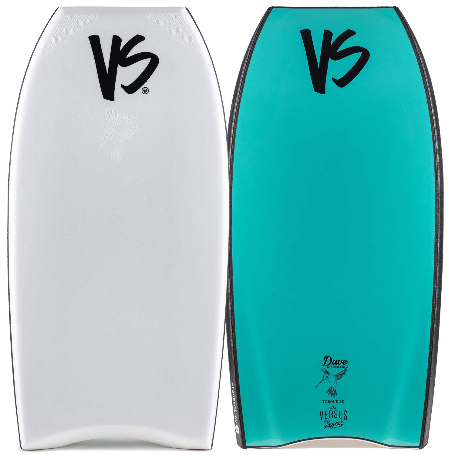 Bodyboard PE VS DAVE WINCHESTER TORQUE GRIP TECH  White - Turquoise