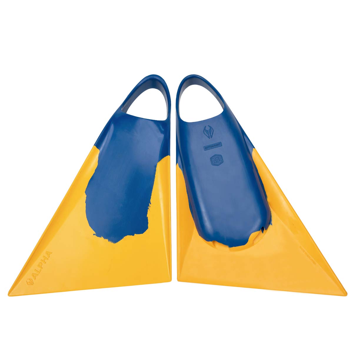 Aletas NMD Alpha Fins Blue-Yellow