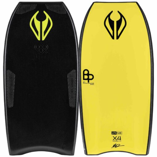 BODYBOARD NMD PP Ben Player LFX X4 MINIQUAD GRIPTECH Black - Yellow