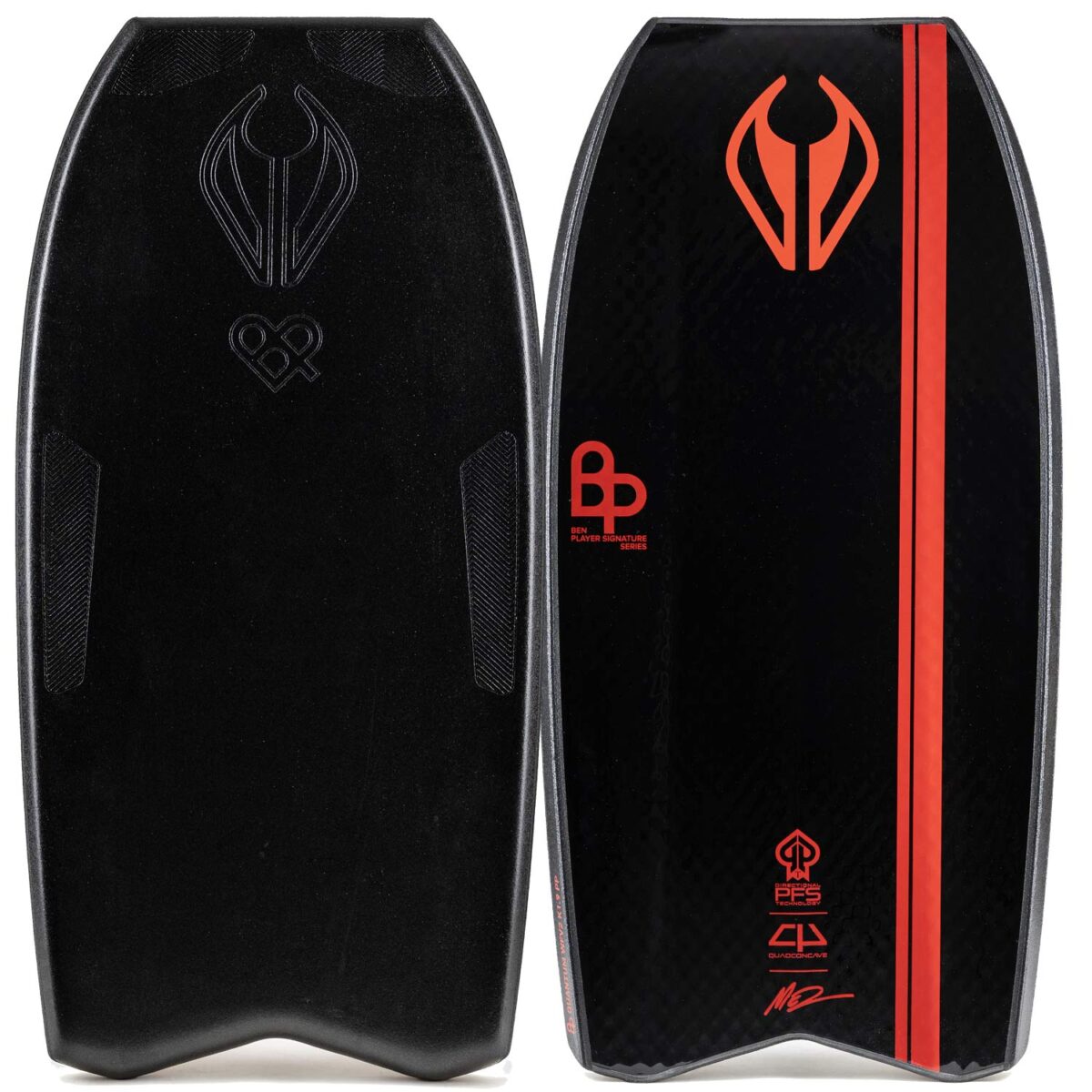 Bodyboard PP NMD Ben Player Quantum K19 Wifly V2 GRIPTECH LTD Black - Black