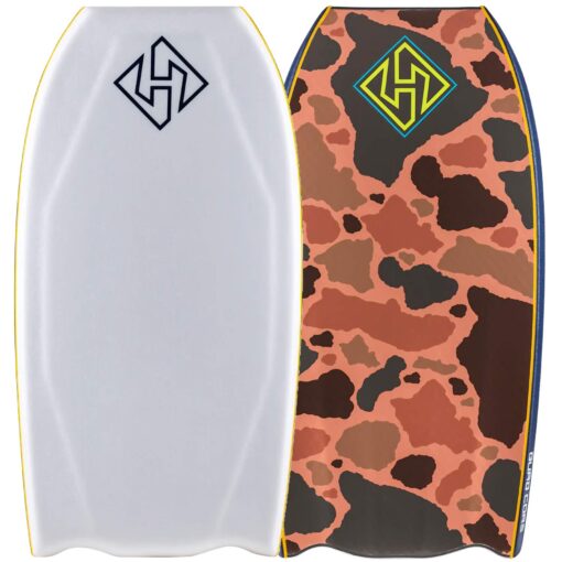 Bodyboard PP Hubb Scifive Quadcore Bat Flex White - Island Camo