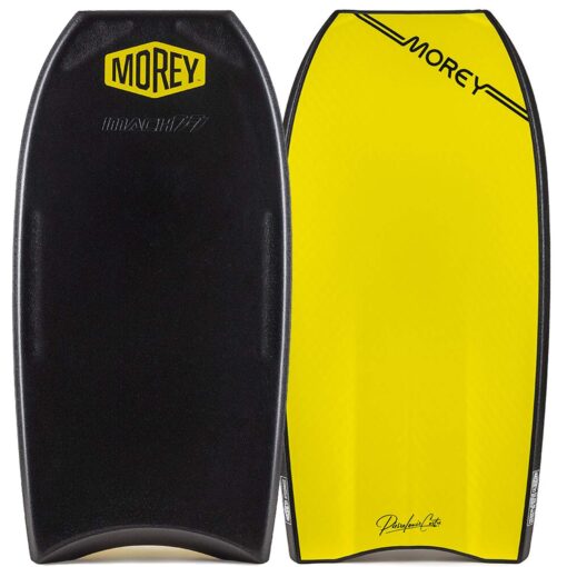 Bodyboard PP Morey Mach 7-7 PLC LTD Quad Concave Black - Yellow