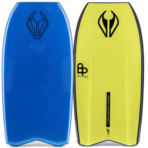 Bodyboard PP NMD BEN PLAYER  ALPHAFLEX WIFLY V2 GRIP TECH Royal Blue - Electric Lime