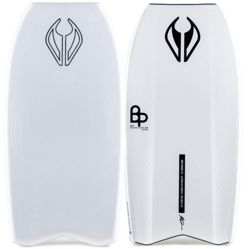 Bodyboard PP NMD BEN PLAYER  ALPHAFLEX WIFLY V2 GRIP TECH White - White