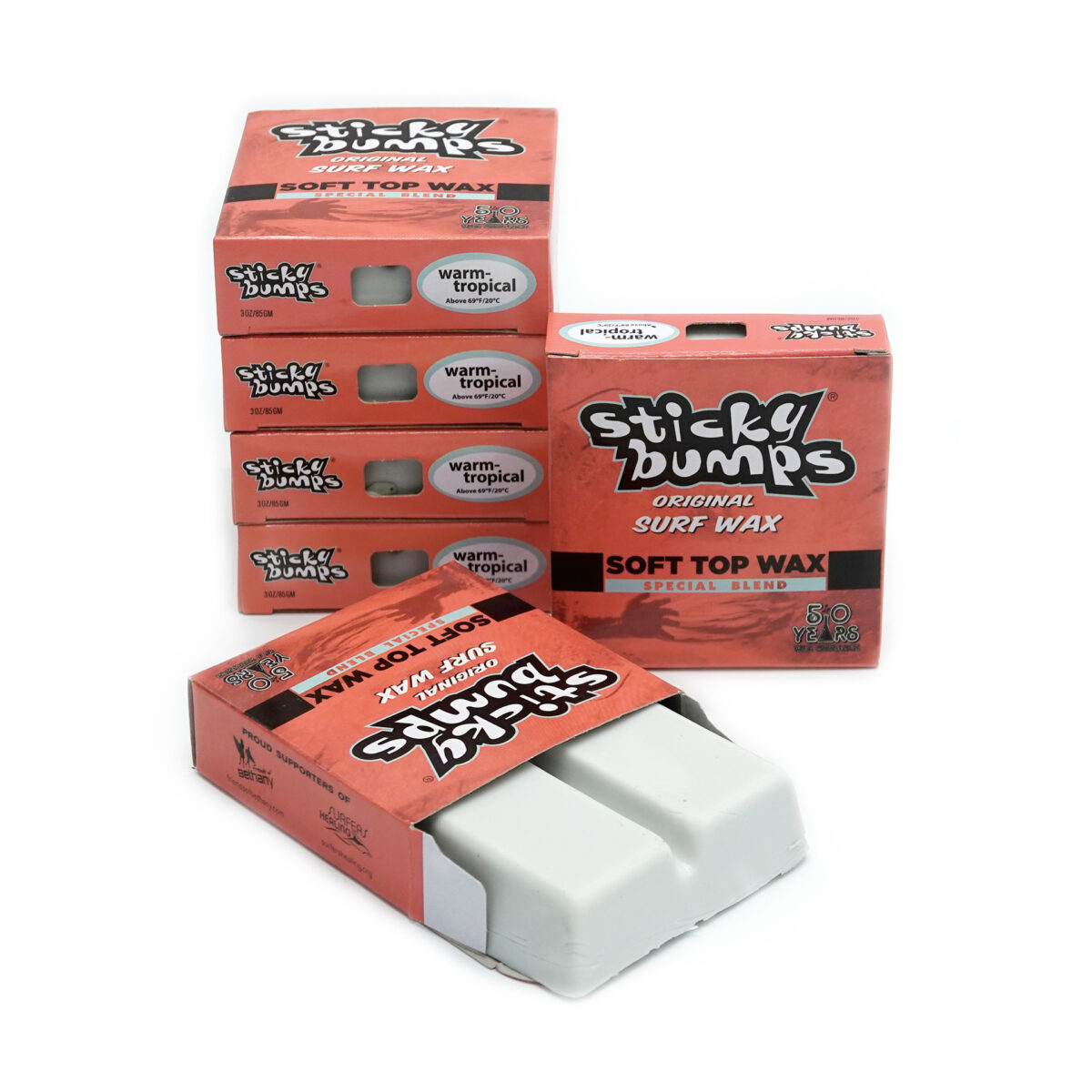 Cera Sticky Bumps Bodyboard - Softboard Warm / tropical