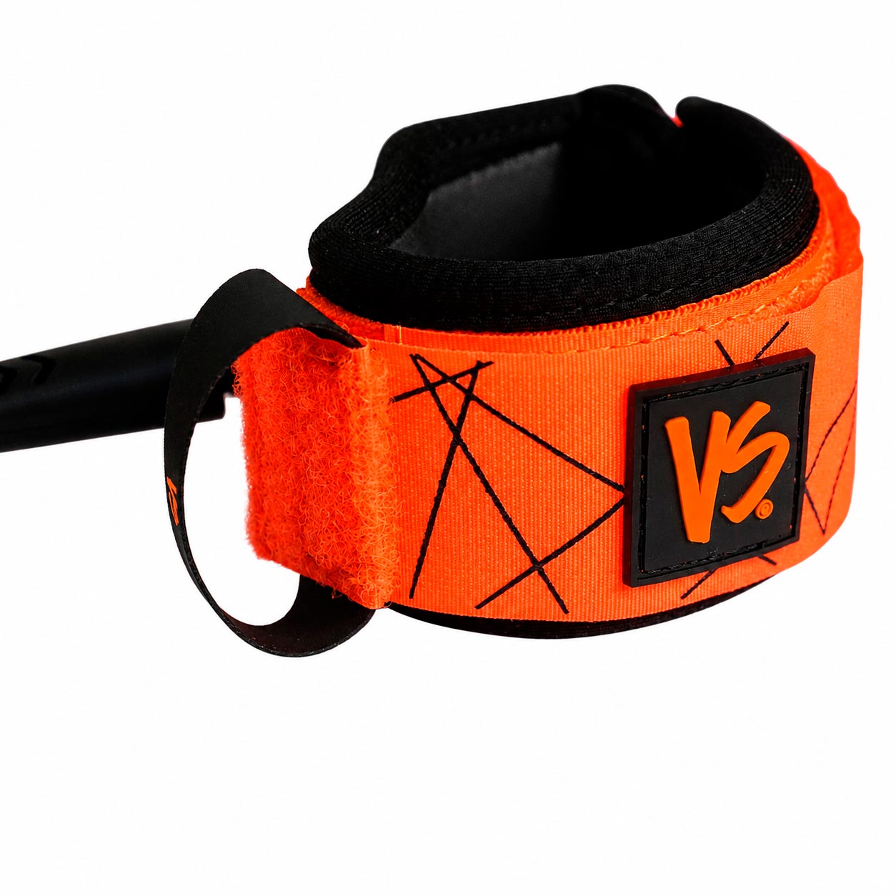 Leash VS High Level 8mm Black - Orange - Imagen 2
