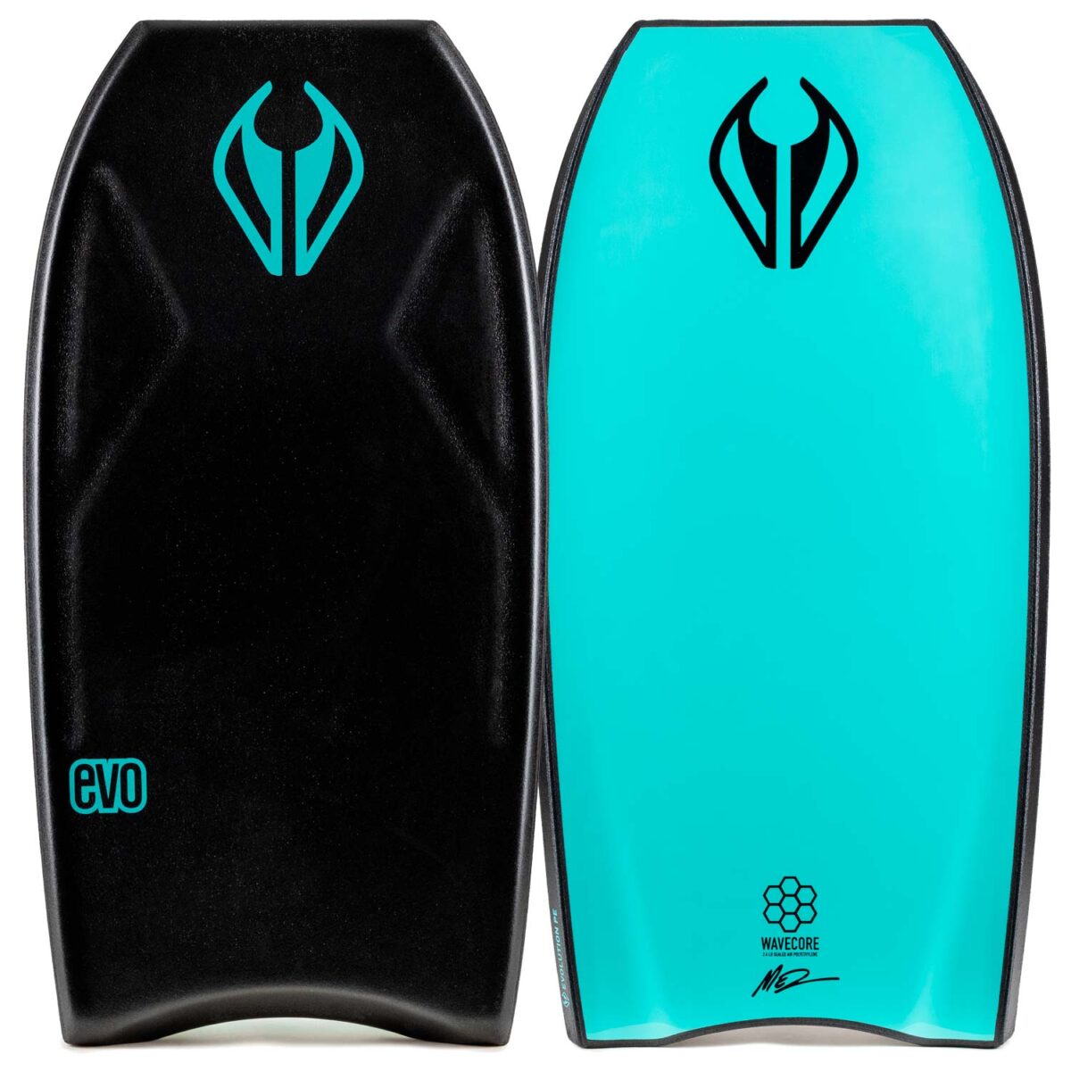Bodyboard PE NMD EVO Black - Turqoise