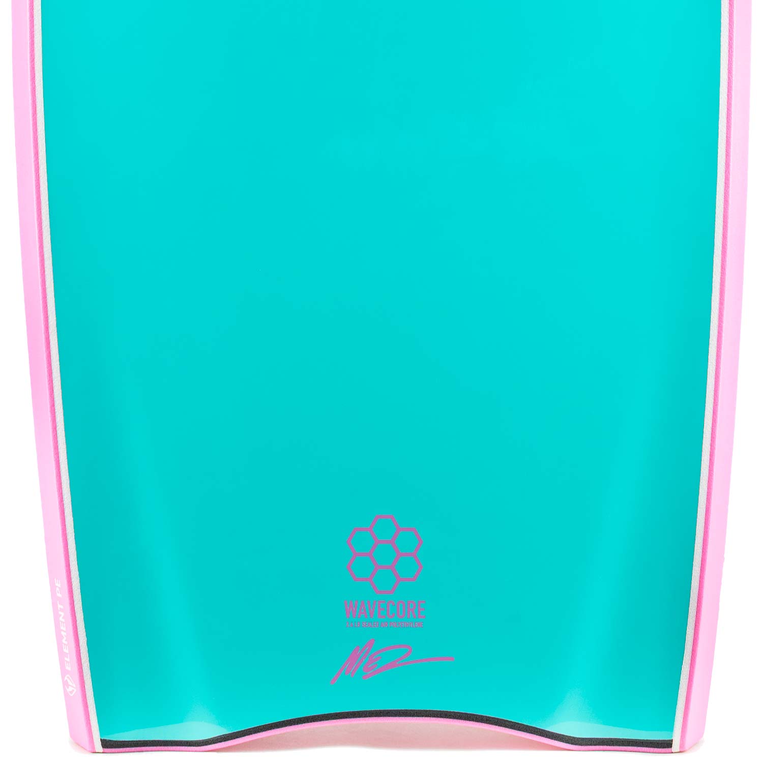 Bodyboard PE NMD ELEMENT Pink - Turqoise - Imagen 2