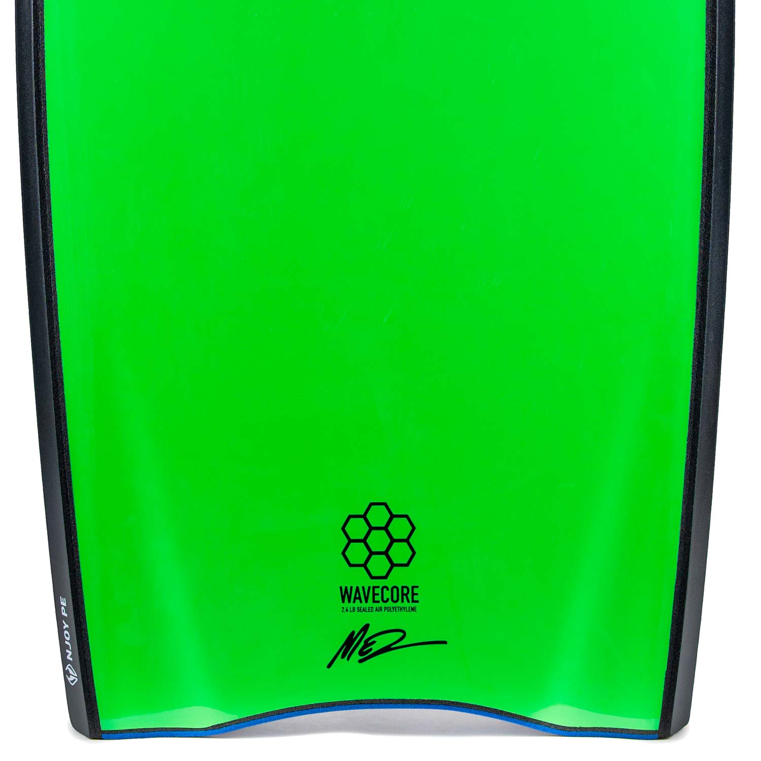 Bodyboard PE NMD NJOY Dark Blue - Bright Green - Imagen 2