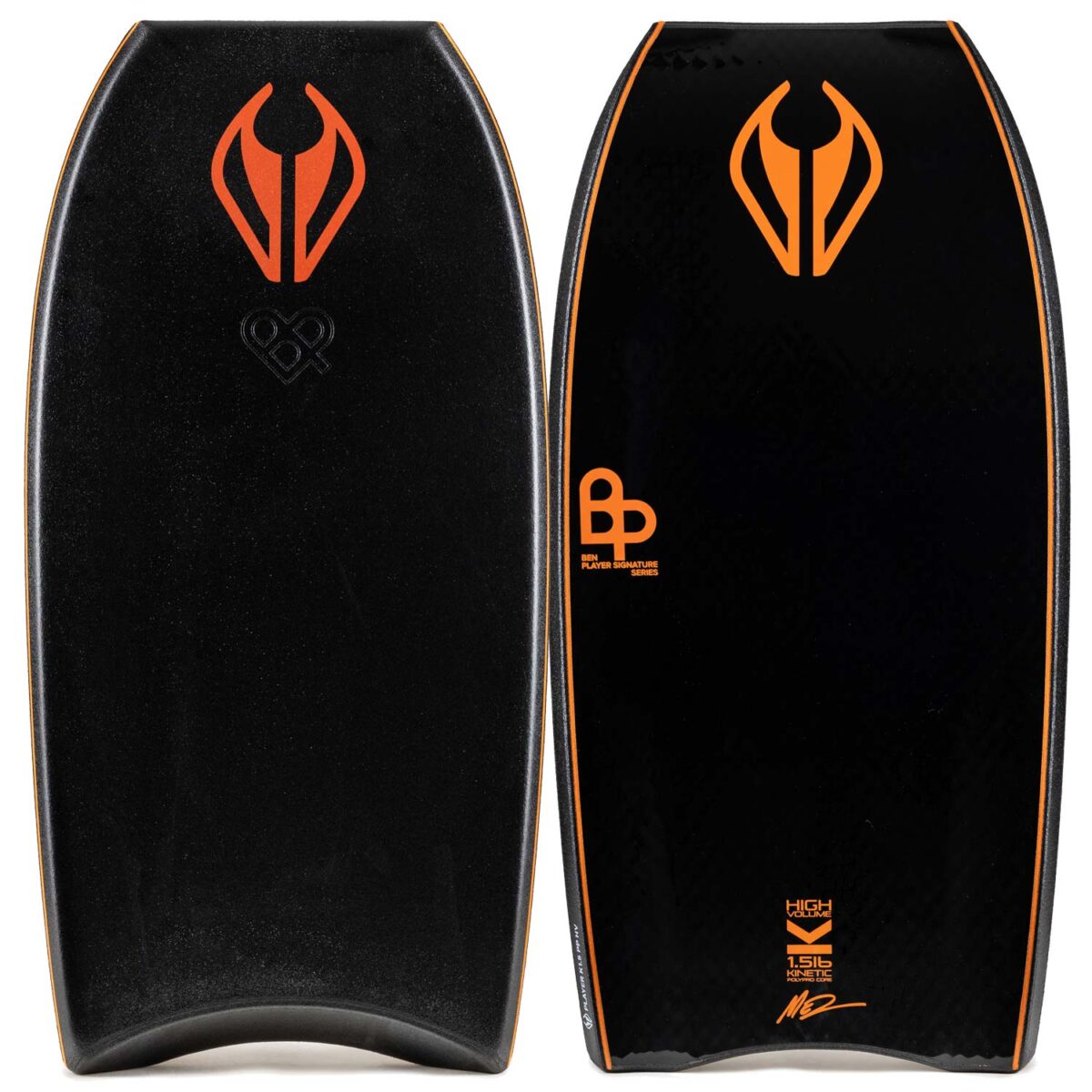 Bodyboard PP NMD BEN PLAYER K15 HIGH VOLUME Black - Black