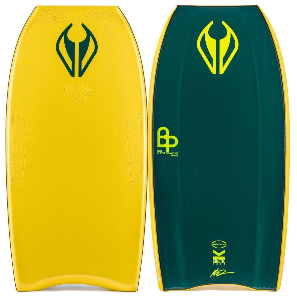 BODYBOARD NMD PP Ben Player K19 PRORIDE CT GRIPTECH Yellow - Mallard Green