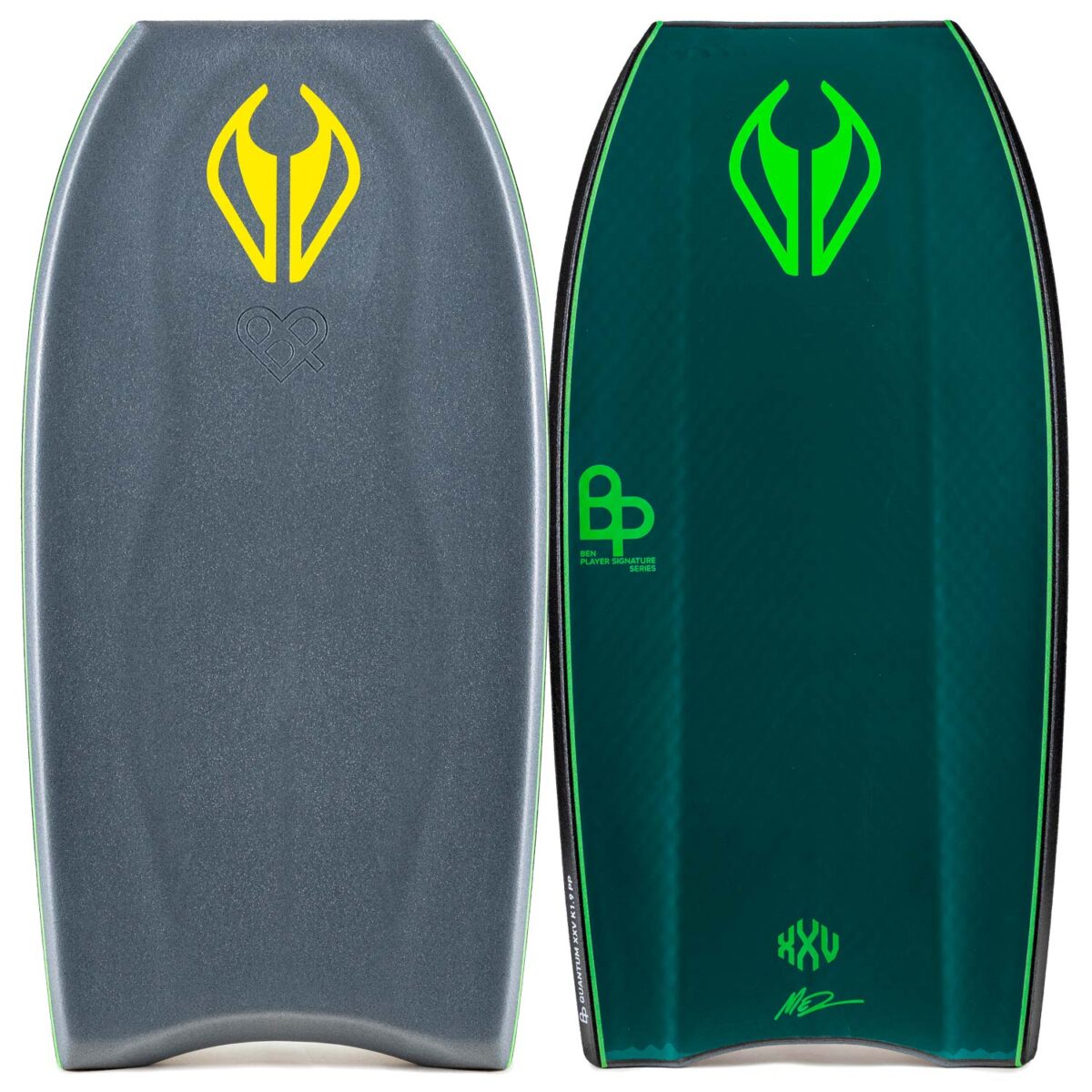 Bodyboard PP NMD Ben Player Quantum XXV K19 Crescent 3DC Gunmetal Grey - Mallard Green
