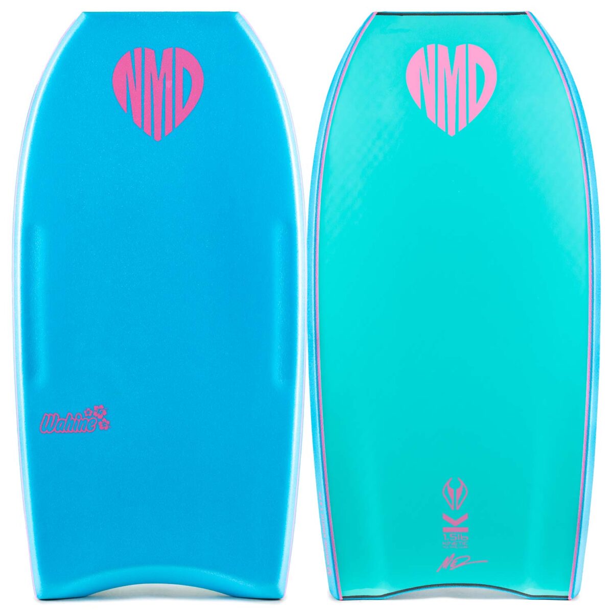 Bodyboard PP NMD WAHINE K15 MESH Aqua Blue - Turqoise