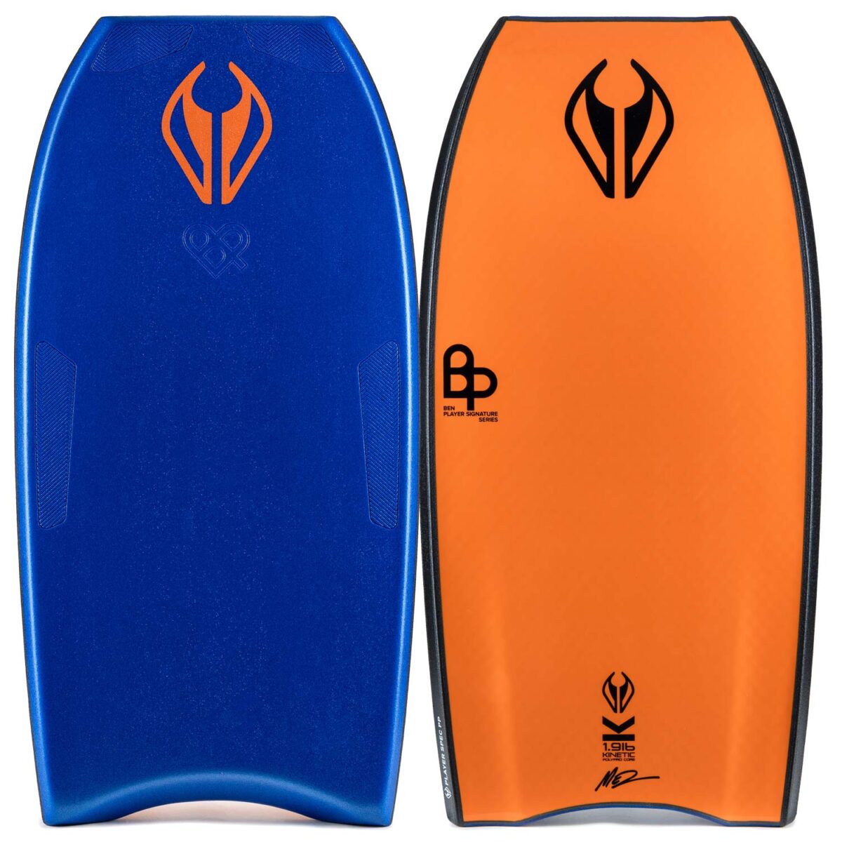 BODYBOARD NMD PP Ben Player SPEC XXL K19 MESH 2STR GRIPTECH Dark Blue - Orange