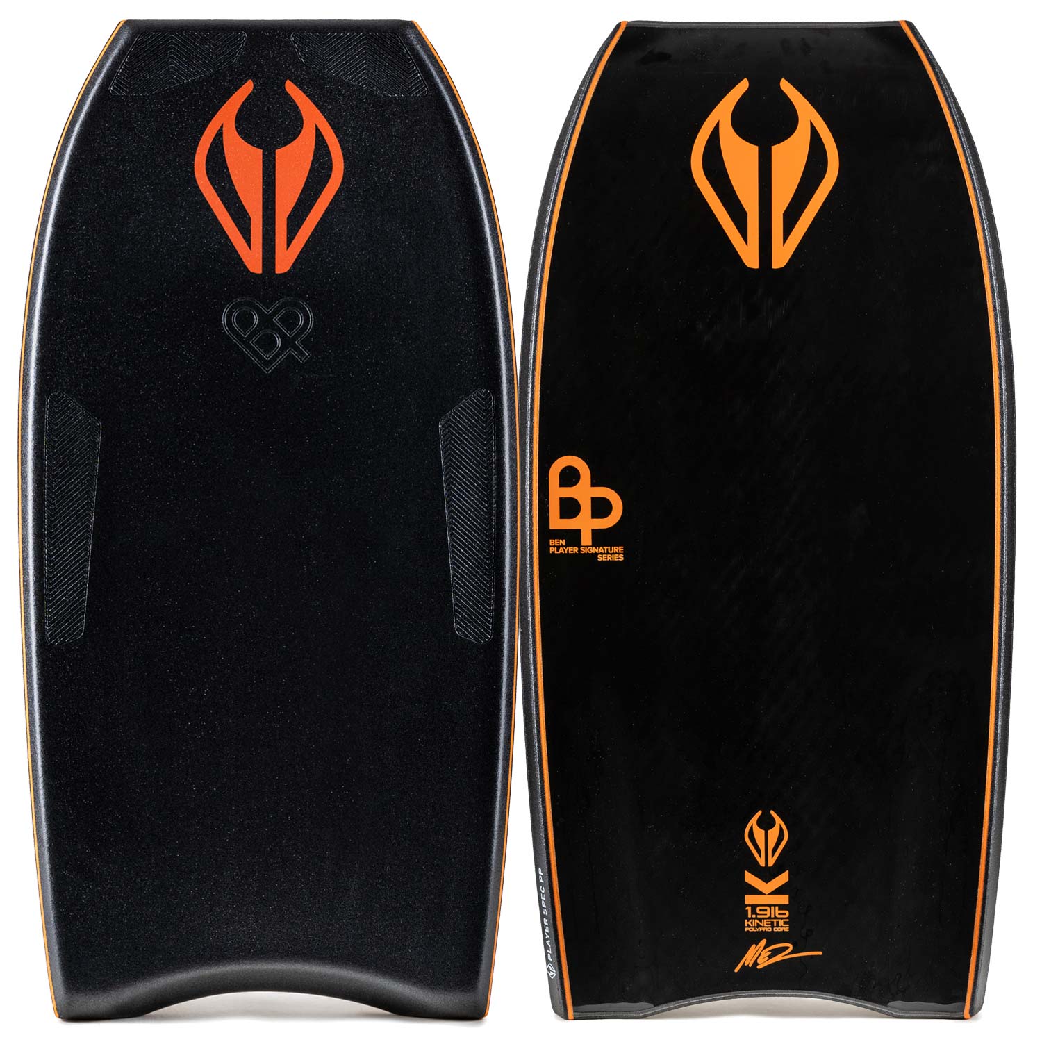 Bodyboard PP NMD BEN PLAYER SPEC K19 CT MESH GRIPTECH Black - Black