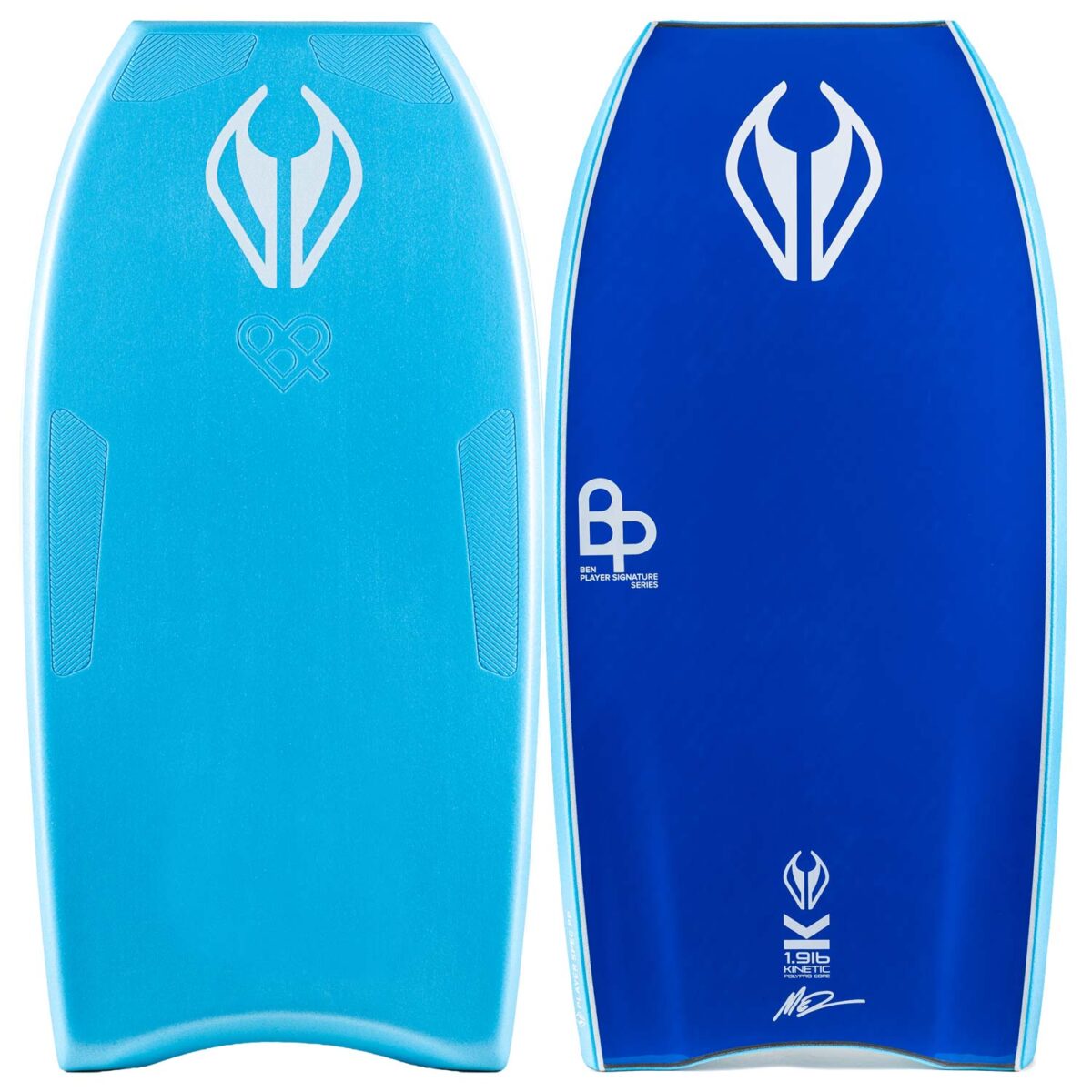 Bodyboard PP NMD BEN PLAYER SPEC K19 CT MESH GRIPTECH Aqua Blue - Dark Blue