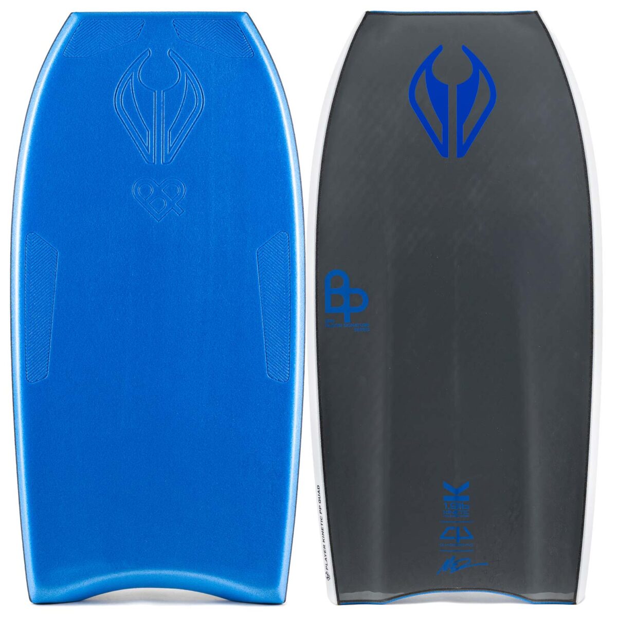 Bodyboard PP NMD BEN PLAYER SPEC K19 QUAD CT MESH GRIPTECH Royal Blue - Dark Grey