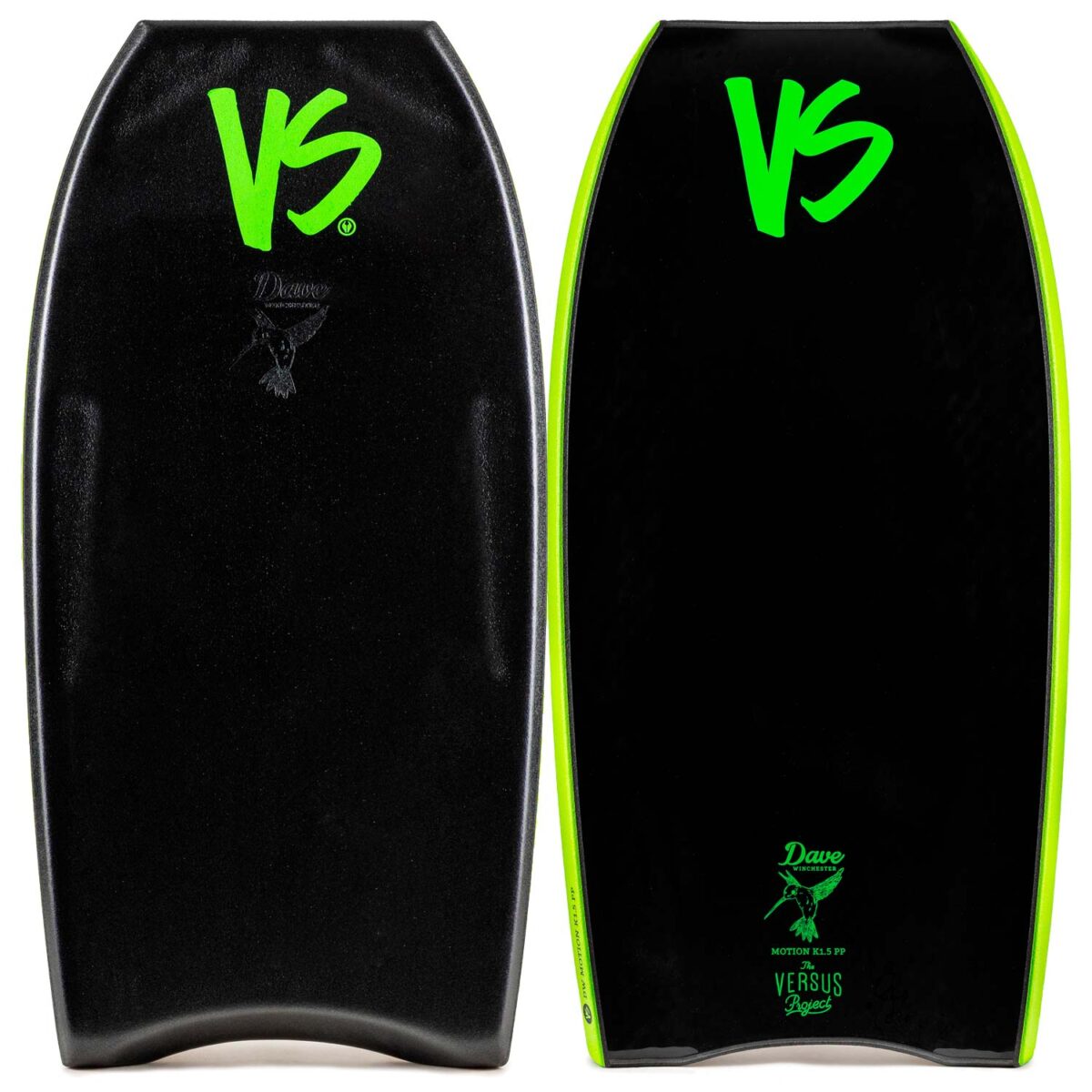 Bodyboard PP VS DAVE WINCHESTER MOTION K15 MESH CT Contour Black - Black
