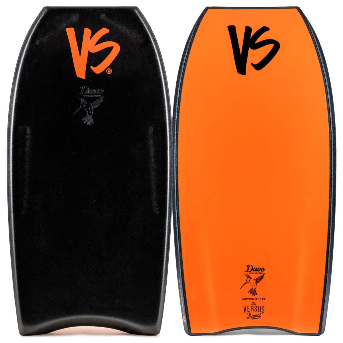 Bodyboard PP VS DAVE WINCHESTER MOTION K15 MESH CT Contour Black - Orange